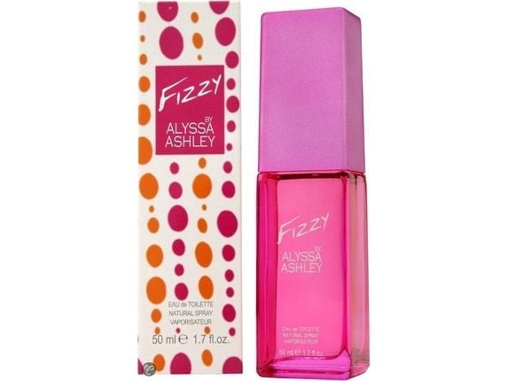 Alyssa Ashley Fizzy, Kvinner, 50 ml, Bergamot, Koriander, Jasmin, Liljekonvall, Ylang-ylang, Benzoin, Musk, Vanilje, Spray