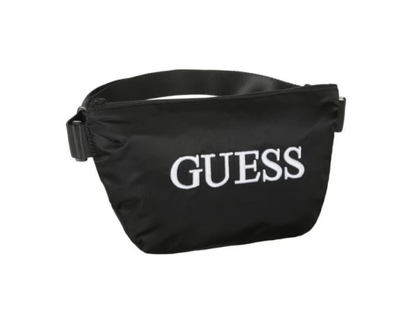 Guess Quatro tekstil midjebag/bumbag svart 19/28,5 x 17 x 4 cm