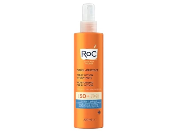 ROC Soleil-Protect återfuktande spraylotion SPF50 - unisex - 200 ml