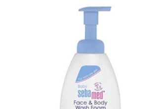 SEBAMED_Baby Face &amp; Body Wash Skum delikat skum for vask av kropp og ansikt til barn 400ml