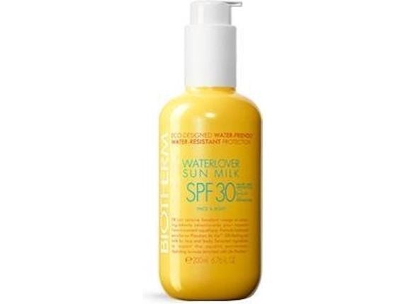 Biotherm Waterlover Sun Milk m/pumpe SPF30 - Dame - 200 ml