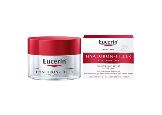 Eucerin Hyaluron-Filler + Volume-Lift Day Cream SPF15 - Unisex - 50 ml