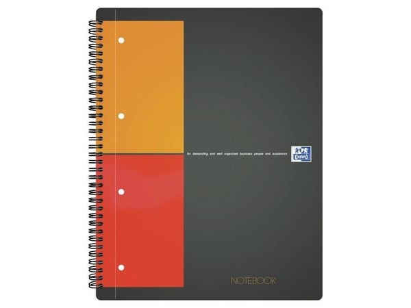 Oxford notatbok A4 pluss sjekk 80 (100103664)