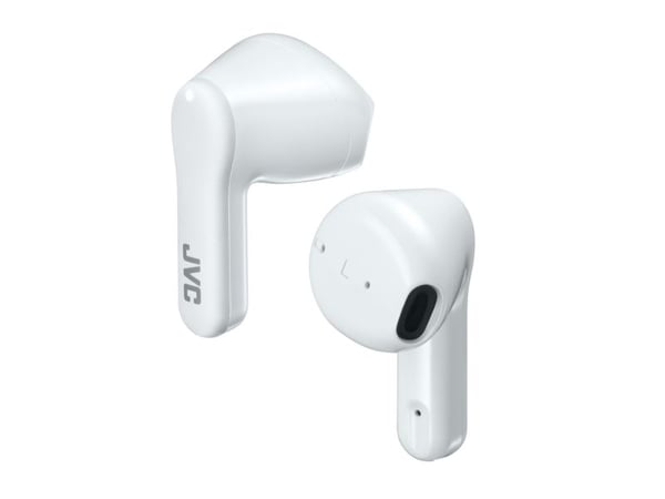 JVC HA-A3T - True wireless-hodetelefoner med mikrofon - ørepropp - Bluetooth - hvit