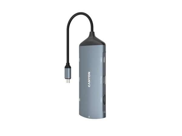 Canyon DS-15 - Dockningsstation - USB-C - 8-slot - HDMI - 1GbE