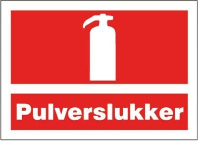 Pulverslukker - A4 Plast 210mm x 297mm