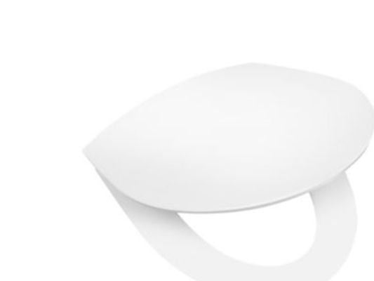 IFØ Ifö Spira hvid toiletsæde med hvide sædebeslag med Soft Close og Quick Release