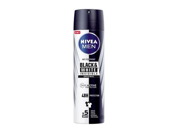 Nivea Men Invisible for Black And White Power Spray 200 ml