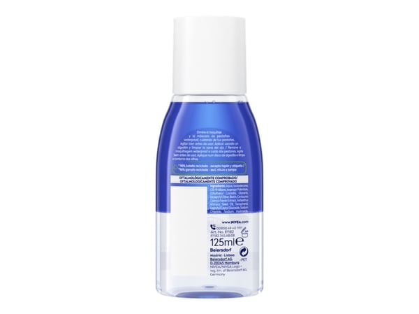 Nivea Daily Essentials Double Effect Eye Make Up Remover 125ml