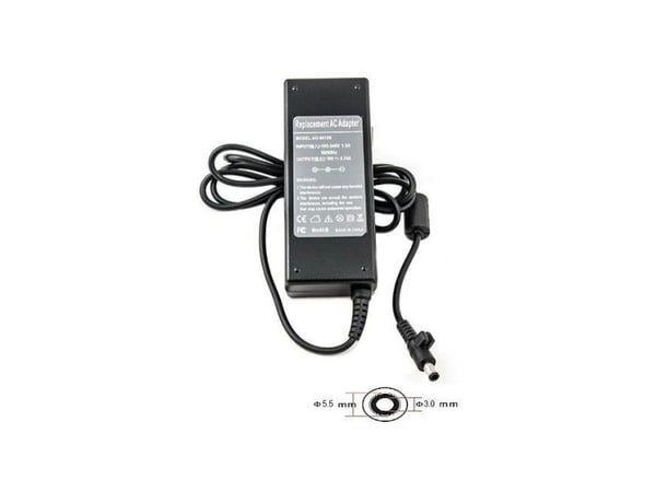 Extra Digital SA90F5530, Laptop, Innendørs, 220 V, 90 W, 19 V, 4,74 A