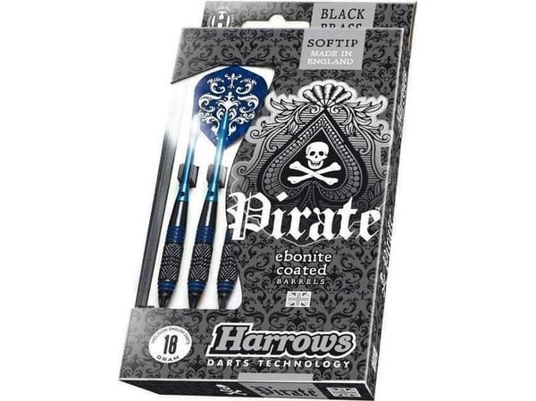 Harrows Darts strėlytės softip PIRATE 3x18gK