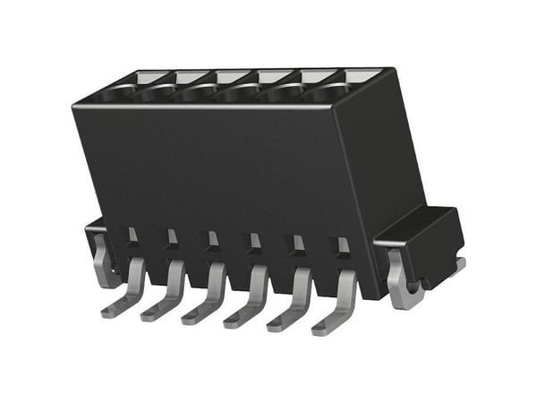Harting 14 01 091 3101 000, PCB, Sort, Liquid Crystal Polymer (LCP), Boks, Kobberlegering, 160 V