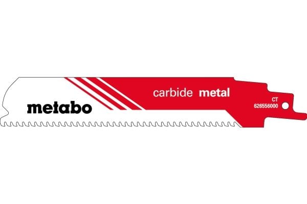 Metabo 626557000, Sabelsagblad, Karbid, Rød, Hvit, 3 mm, 1,25 mm, 22,5 cm