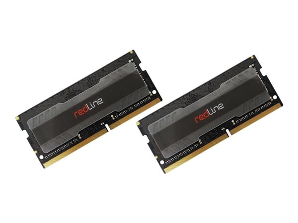 SO-DIMM 64 GB DDR4-3200(2x 32 GB)Dual-Kit(svart, MRA4S320NNNF32GX2, Redline)