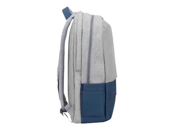 Riva Case 75 series 7567 - Notebookryggsekk - 17.3" - grå, mørk blå