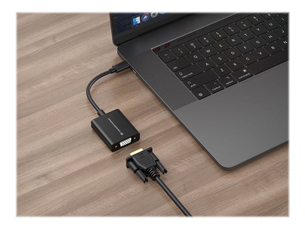 Conceptronic ABBY05B, USB Type-C, 1920 x 1080 pikseliä