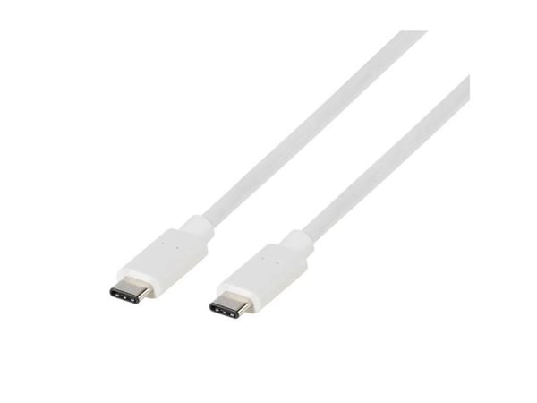 Vivanco PBDCVVUSBCC10W, 1 m, USB C, USB C, Valkoinen