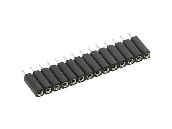 TRU COMPONENTS stiftlist (precision) 1 rad 20 poler per rad TC-0510-020-1-50-00
