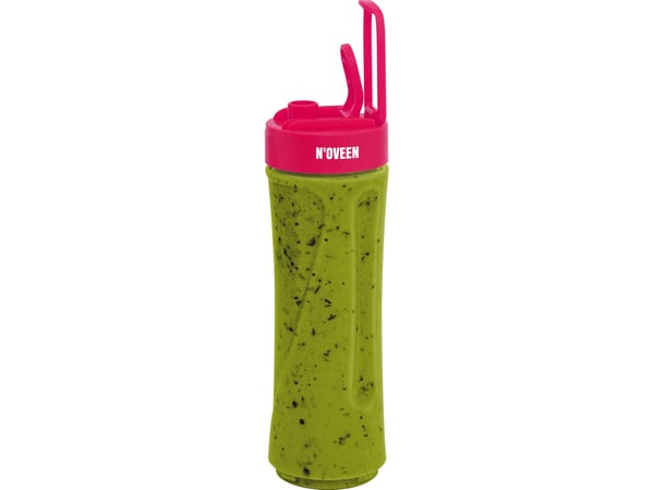 Noveen SB220 Amarant, Bord juicepresse, 0,6 l, Isknusing, 300 W, Hvit, Rød