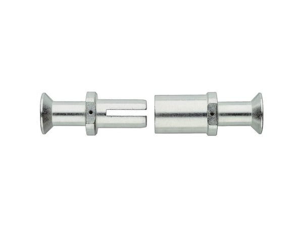 Harting 09 11 000 6240, Crimp, Sølv, Sølv, Kobberlegering, 35 mm², 0,3 mO