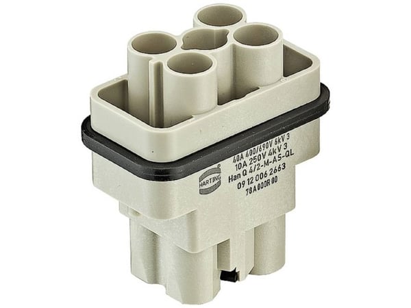 Harting 09120062665 09 12 006 2665 Teollisuusliitin Amphenol C146 Sisältö: 1 kpl