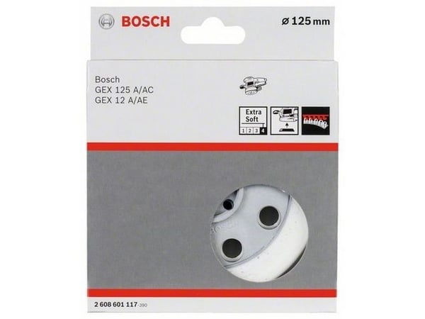 Bosch SLIBETALLERKEN EX Ø125MM BLØD