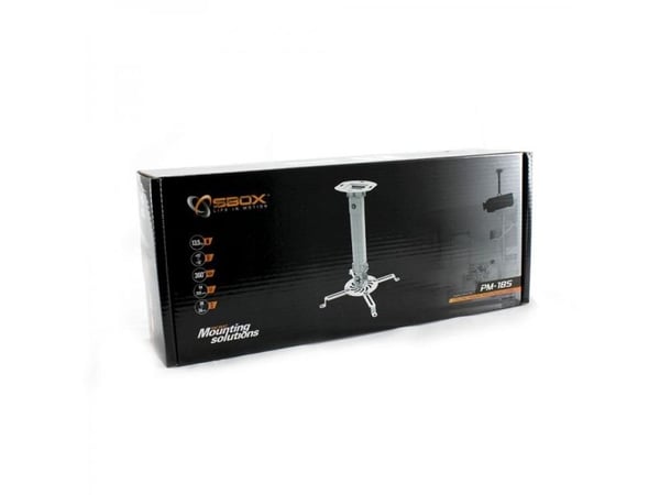 SBOX PM-18S, Loft, 13,5 kg, Grå, 380 - 580 mm, 30°, -15 - 15°