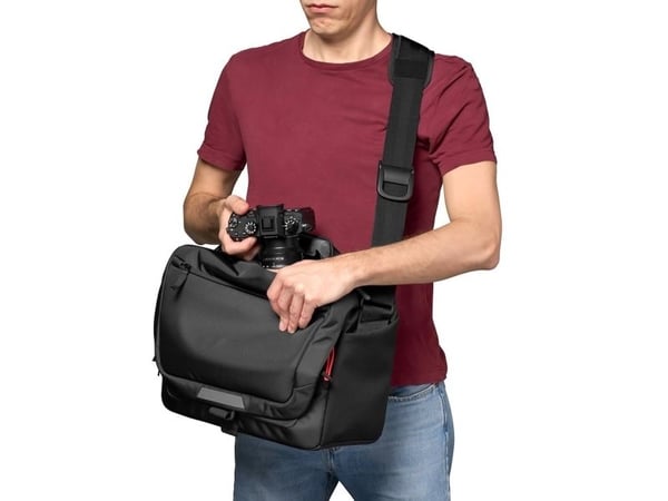 Manfrotto MB MA3-M-M, Laptop-veske, Universell, Skulderrem, Rom til Notebook, Sort