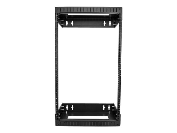 StarTech.com RACK-18U-20-WALL-OA, Seinään asennettava laitekehikko, 18U, 90 kg, 15,2 kg, Musta
