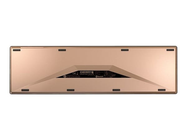 CHERRY DW 9100 SLIM, Langaton, RF Wireless + Bluetooth, QWERTY, Musta, Sisältää hiiren