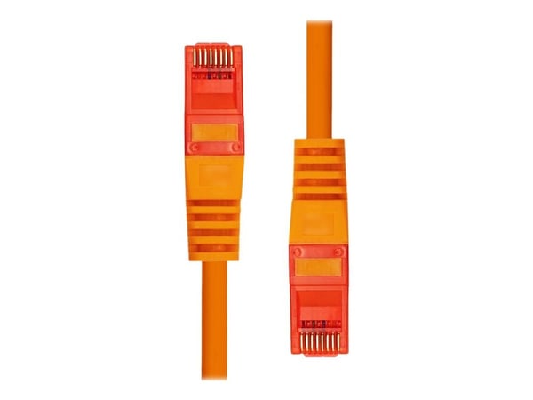 ProXtend - Koblingskabel - RJ-45 (hann) til RJ-45 (hann) - 75 cm - 6 mm - UTP - CAT 6 - halogenfri, uten hindringer, flertrådet - oransje