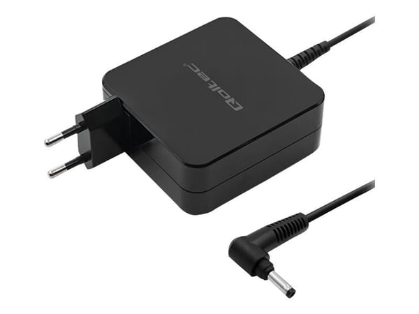 Qoltec - Strømadapter - AC 220-240 V - 65 watt - svart - for Huawei Matebook D