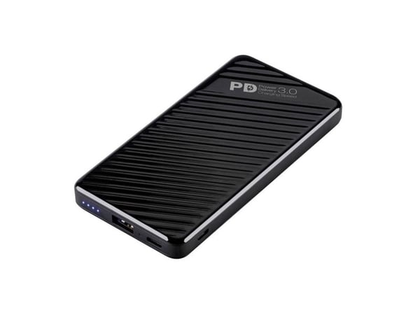 Vivanco Super Fast Car Charge PD, 10000 mAh, Lithium-Ion (Li-Ion), 3,7 V, Sort