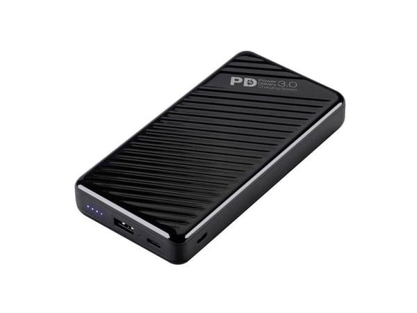 Vivanco Super Fast Car Charge PD, 20000 mAh, Lithium-Ion (Li-Ion), Quick Charge 3.0, 3,7 V, Sort