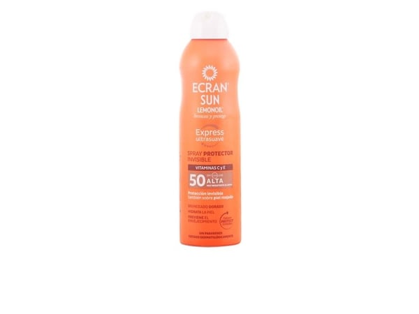 Solskyddsspray Ecran Sun Lemonoil Protect Invisible SPF 50 250 ml