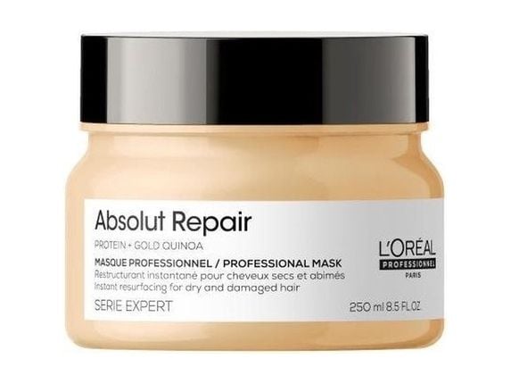 L`Oreal Professionnel Expert Series Absolute Repair Golden Hair Mask, torrt/skadat hår, 250 ml