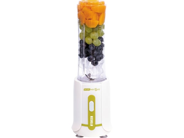 Noveen SB210 Green, Bord juicepresse, 0,6 l, Isknusing, 300 W, Grønn