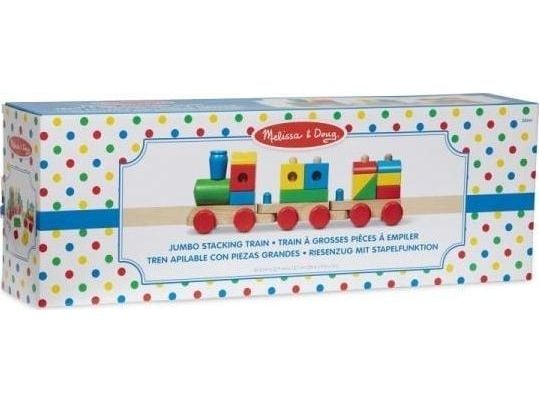 Melissa &amp; Doug MELISSA Jumbo puinen vetojuna 40544