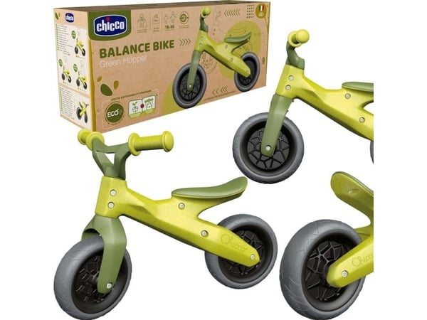 Chicco Eco+, 1,5 år, 2 hjul, Grønn