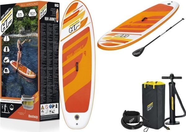 Bestway Hydro-Force SUP Paddle Board 2,74 m x 76 cm x 12 cm Aqua Journey Sett