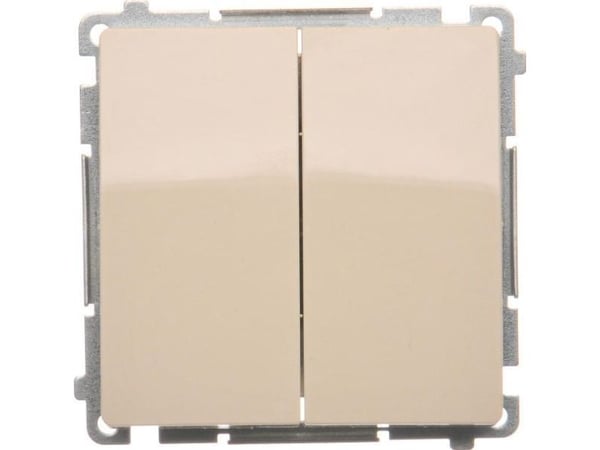 Kontakt-Simon BMP2.01/12, Tryckknappsbrytare, Plast, IP20, IP44, 250 V, 10 A, 75 mm