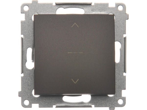 Kontakt-Simon DZW1K.01/46, Plast, pronssi, IP20, 250 V, 10 A, 75 mm