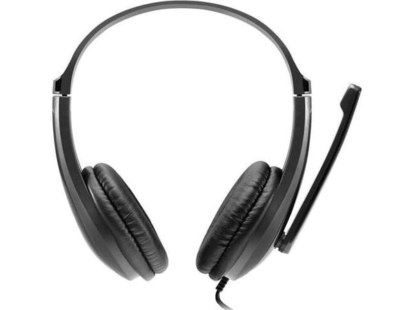 Canyon CNS-CHSU1B, Koblet med ledninger (ikke trådløs), Samtaler/musikk, 20 - 20000 Hz, 130 g, Hodesett, Sort