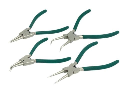 BRÜDER MANNESMANN M10471, Pihtisetti, 6 cm, Kromivanadiini-teräs, PVC-muovi, Vihreä
