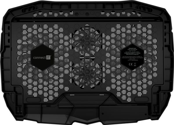 Connect IT CCP-2200-BK, 39,6 cm (15.6"), 4 stykker, Knapper, 1200 RPM, 75 cfm, 20 dB