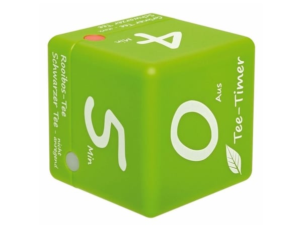 TFA Cube Timer - Kjøkkentidtaker trådløs - lys grønn
