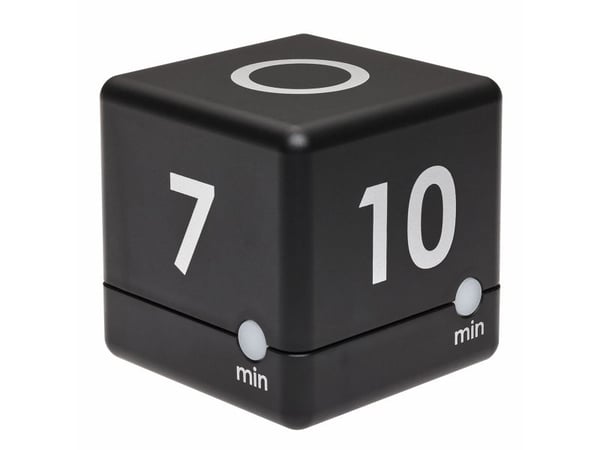 TFA Cube Timer - Kjøkkentidtaker trådløs - svart
