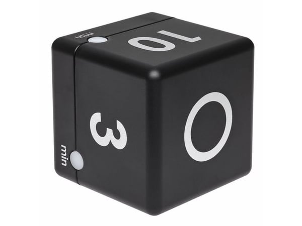 TFA Cube Timer - Kjøkkentidtaker trådløs - svart