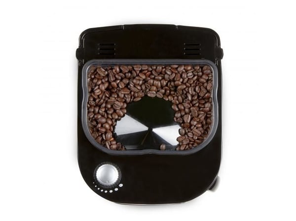 Domo DO721K, Kaffebrygger (drypp), Kaffe bønner, Malt kaffe, Innebygd kaffekvern, Sort, Rustfritt stål