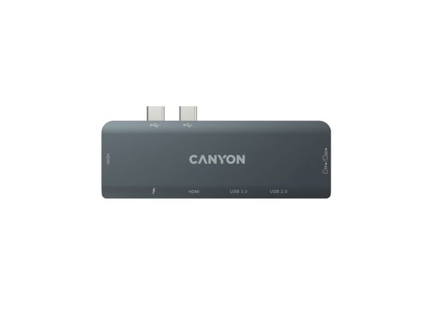 Canyon DS-5 - Dokkingstasjon - USB-C - 7-slot - HDMI